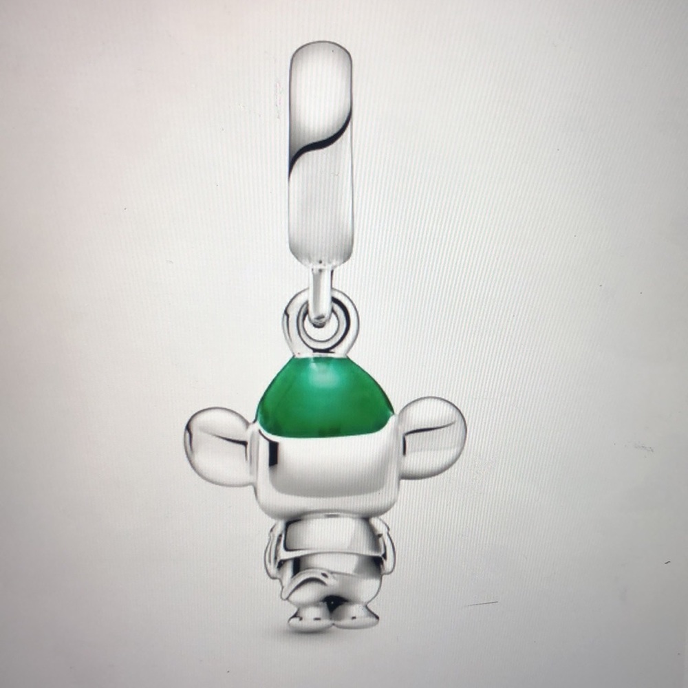 🐭 PANDORA DISNEY CINDERELLA GUS MOUSE  CHARM NECKLACE🐭 - Picture 10 of 15